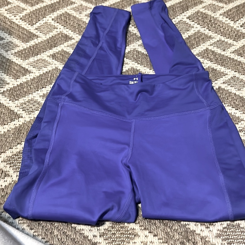 Under Armour compression  purple size small  leggings